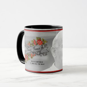 Taza Totus Tuus Católica María Oración Papa Juan Pab