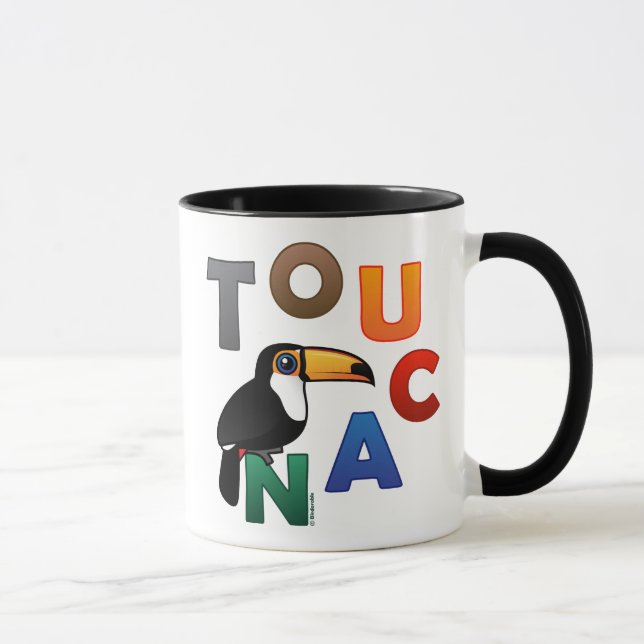 Taza Toucan colorido (Derecha)