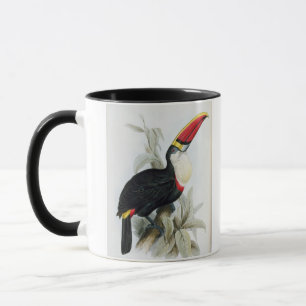 Taza Toucan Rojo-Cargado en cuenta, 'de una monografía
