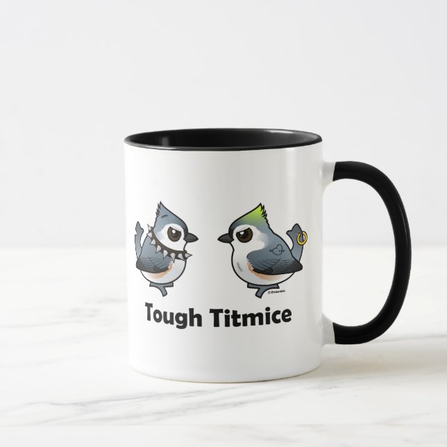 Taza Tough Titmice (Derecha)
