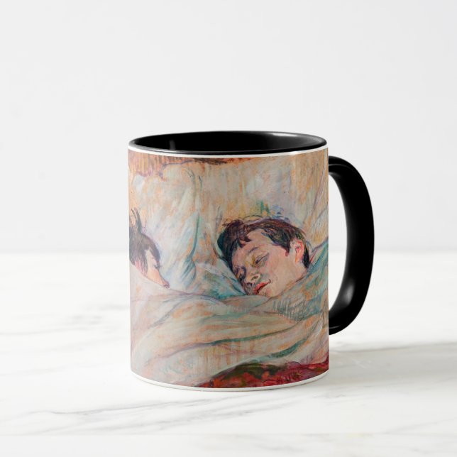 Taza Toulouse-Lautrec - La cama (Anverso derecho)
