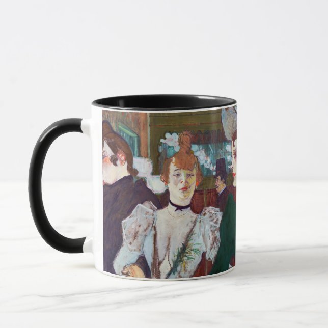 Taza Toulouse-Lautrec - La Goulue llegando a la Roque (Izquierda)