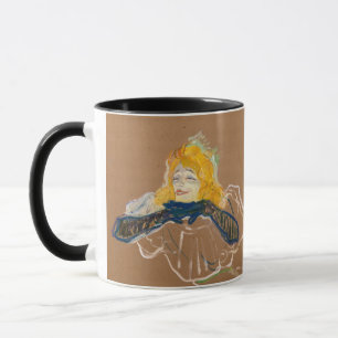 Taza Toulouse-Lautrec - Yvette Guilbert Cantando