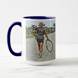 Taza Tour de Francia 1928 Destruido Italiano Giusto Cer