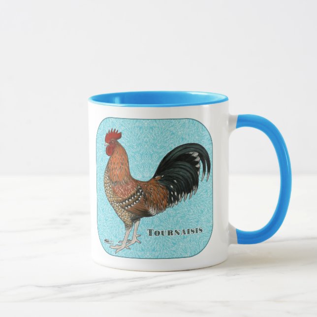 Taza Tournaisis Rooster (Derecha)