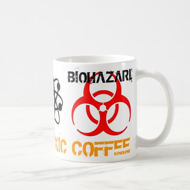 Taza tóxica del Biohazard del café (Derecha)