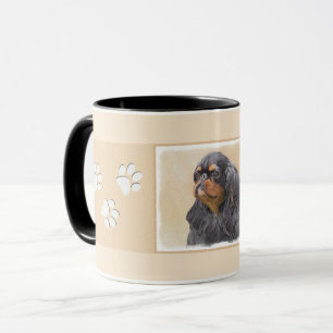 Taza Toy English Spaniel Pintura Original Arte Animal
