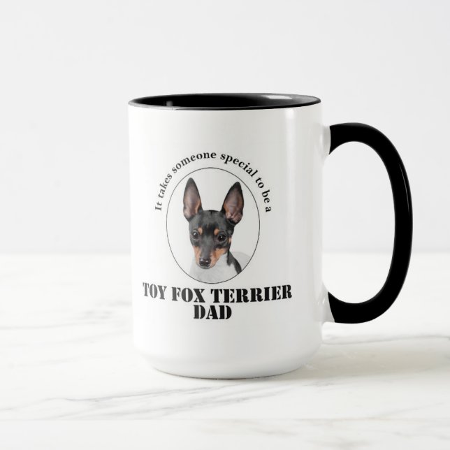Taza Toy Fox Terrier Dad Mug (Derecha)