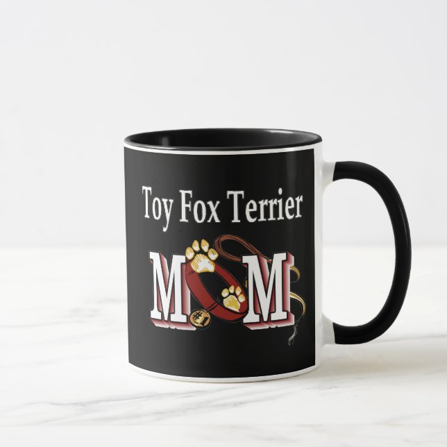 Taza Toy Fox Terrier Mom Mug (Derecha)