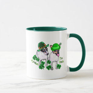 Taza Toy Fox Terrier St Pattys