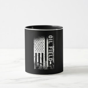 Taza Trabajador de yacimientos petrolíferos de yacimien
