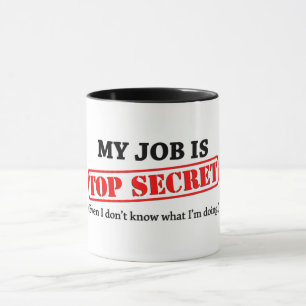 Taza Trabajo secreto superior