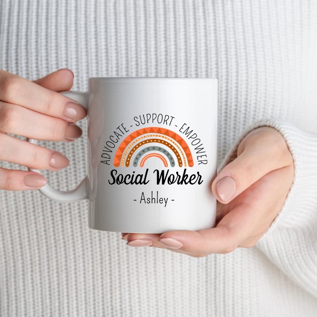 Taza Trabajo Social Gracioso Obtención De Trabajadores  (Subido por el creador)