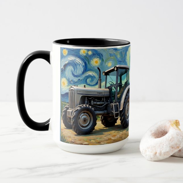Taza Tractor (Con donut)