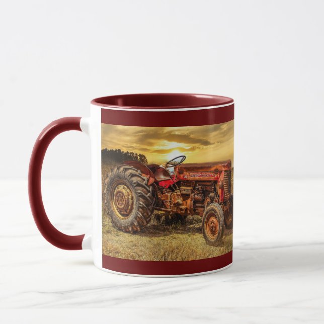 Taza Tractor rojo (Izquierda)