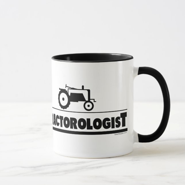 Taza Tractorólogo - Tractor (Derecha)