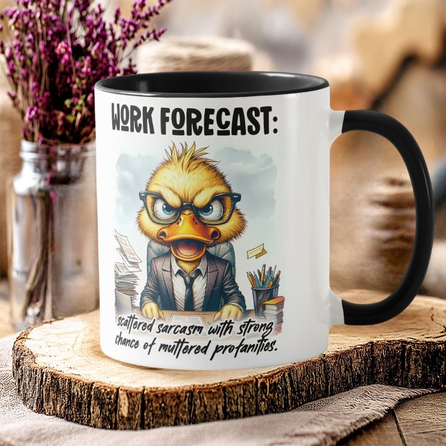 Taza Traer humor a la rutina del día de trabajo - café  (Subido por el creador)