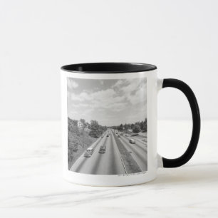 Taza Tráfico en la carretera