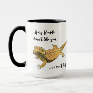 Taza Tragón de dragón con barba
