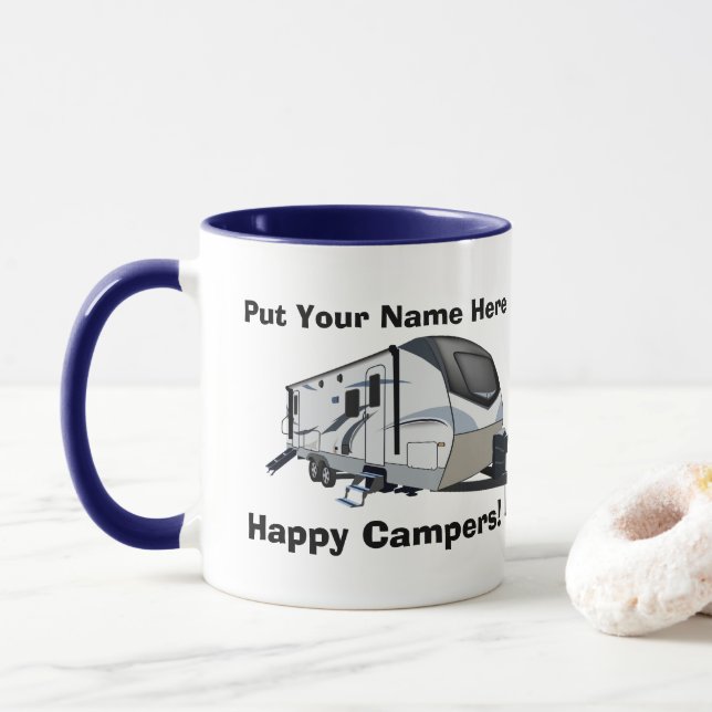 Taza Trailer Keystone Cougar 26RBS de media tonelada (Con donut)