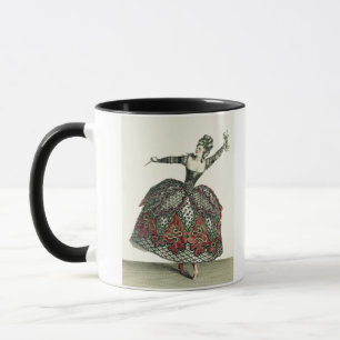 Taza Traje para una furia en "Iphigenia en Tauris" y el