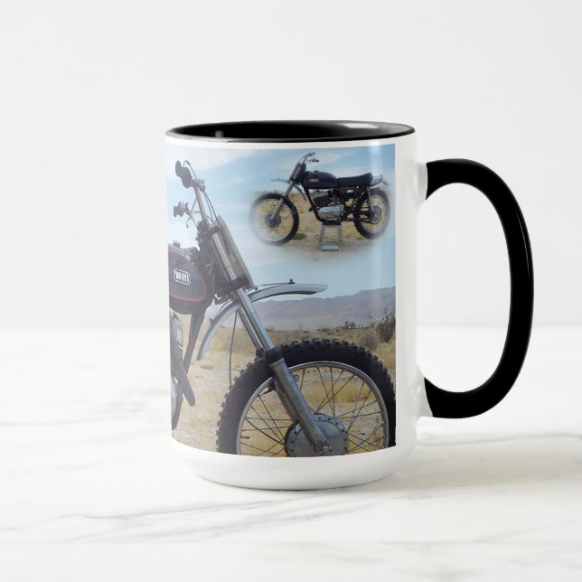 Taza Trama de motocicleta Vintage 360MX (Derecha)