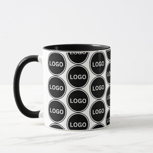Taza Trama de patrón de negocio Office Mug (Izquierda)