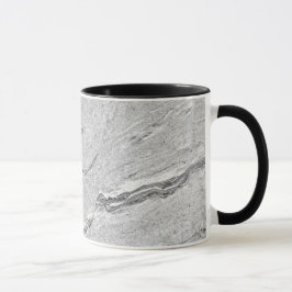 Taza Trama de patrón de piedra de mármol