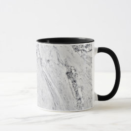 Taza Trama de patrón de piedra de mármol