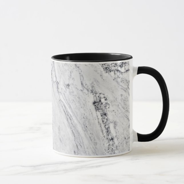 Taza Trama de patrón de piedra de mármol (Derecha)