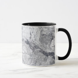 Taza Trama de patrón de piedra de mármol