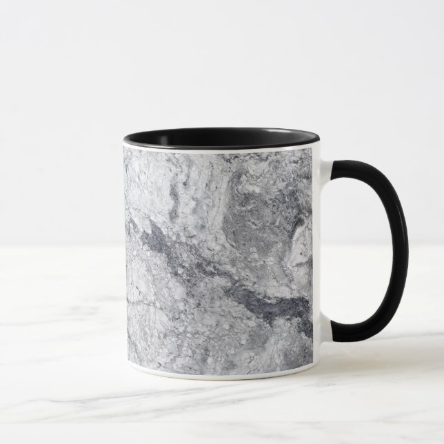Taza Trama de patrón de piedra de mármol (Derecha)