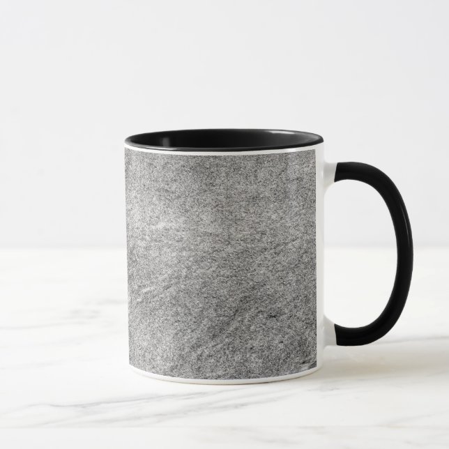 Taza Trama de patrón de piedra de mármol (Derecha)