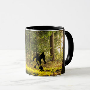 Taza Trama forestal de tenis de pie