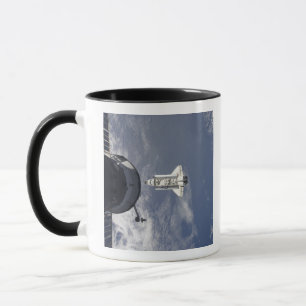 Taza Transbordador espacial la Atlántida y una nave