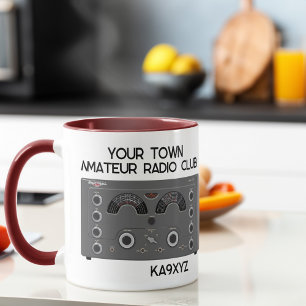 Taza Transceptor de radio nacional NC-183D clásico