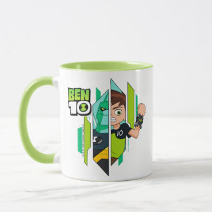 Taza Transformación del ADN de Ben 10 Diamondhead