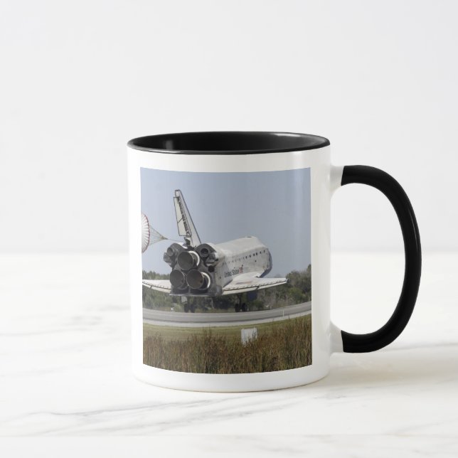 Taza Transporte espacial Atlantis despliega su tubo de  (Derecha)