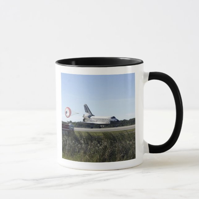 Taza Transporte espacial Atlantis despliega su tubo de  (Derecha)