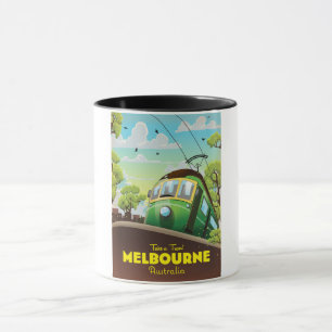 Taza Tranvía de Melbourne Australia