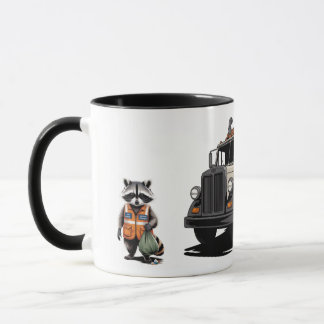 Taza Trash Panda - Camión volcado