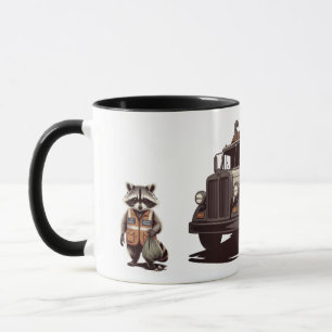 Taza Trash Panda - Tramo de camión volcado