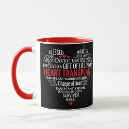 Taza Trasplante cardíaco Diseño original Mug