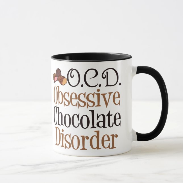 Taza Trastorno obsesivo del chocolate (Derecha)