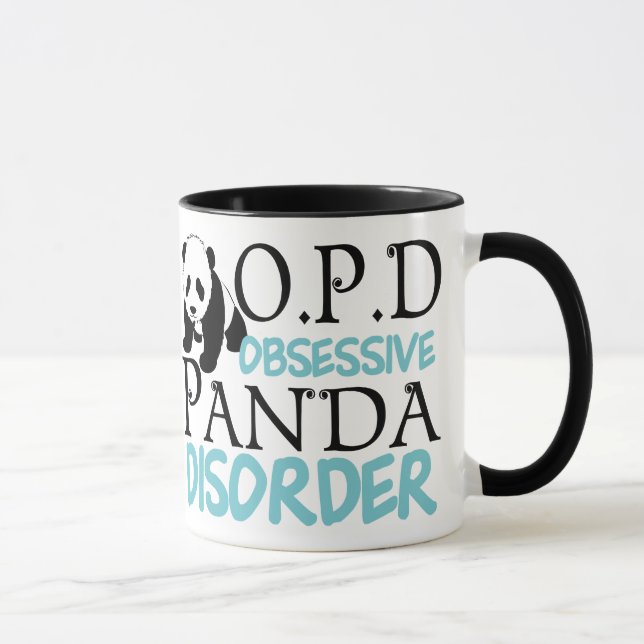 Taza Trastorno obsesivo del panda (Derecha)