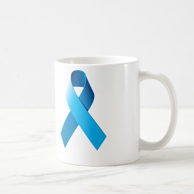 Taza traumática de Blue Ribbon del superviviente (Derecha)