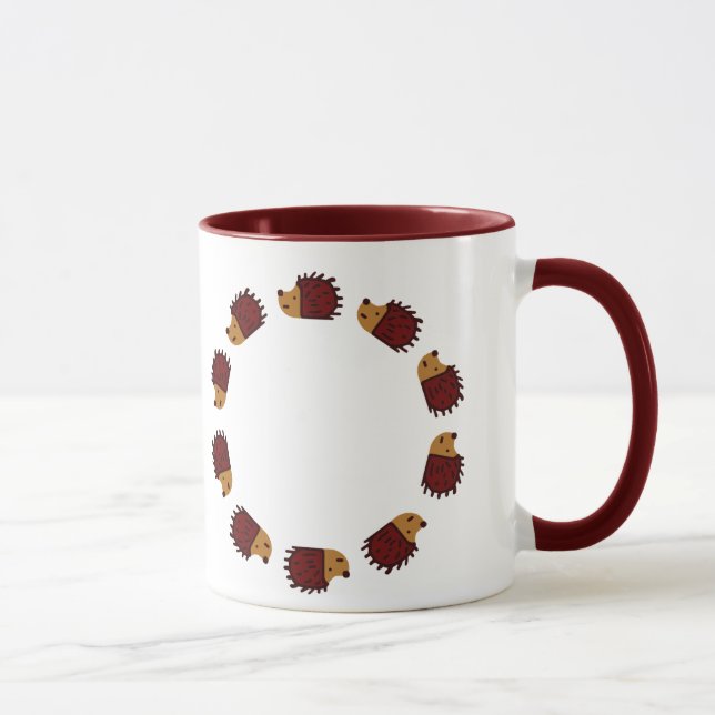 Taza ¡Travesía del erizo! (Derecha)