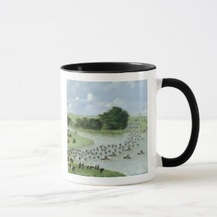 Taza Travesía del río San Joaquin, Paraguay, 1865