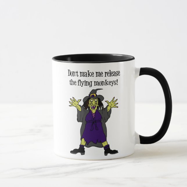 Taza traviesa de la bruja (Derecha)