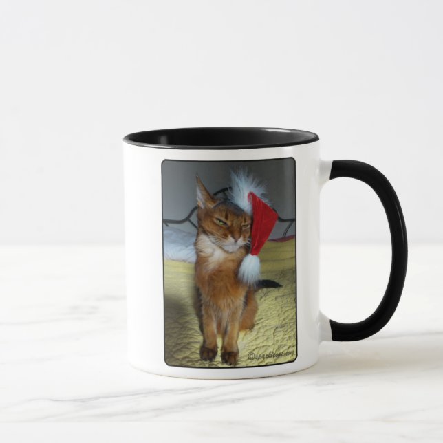 Taza traviesa o Niza del gatito de Santa (Derecha)